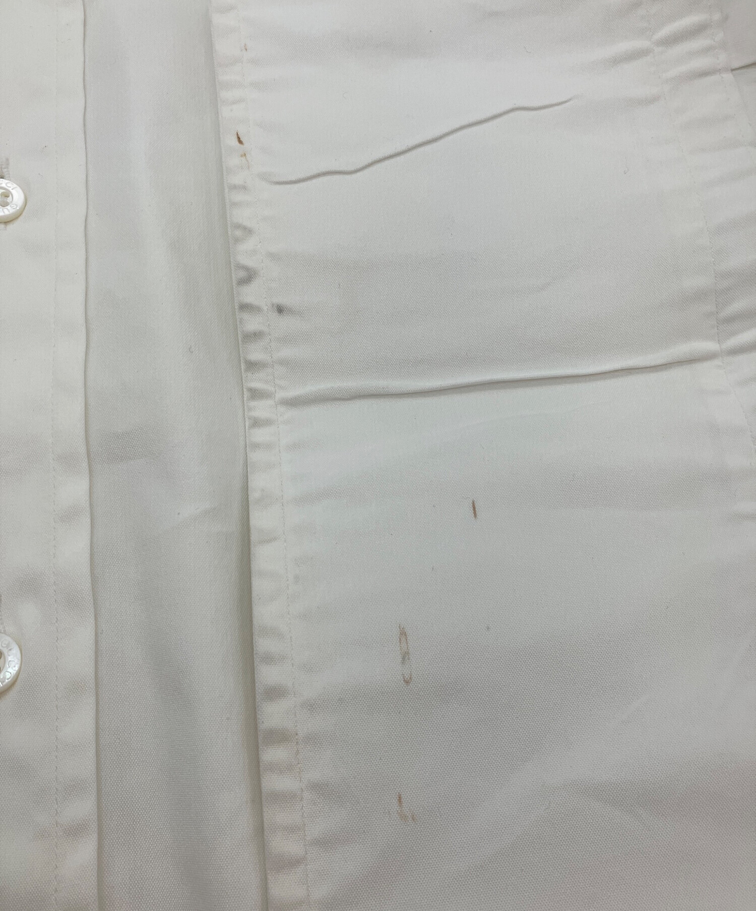 中古・古着通販】GUCCI (グッチ) 長袖シャツ ホワイト サイズ:42