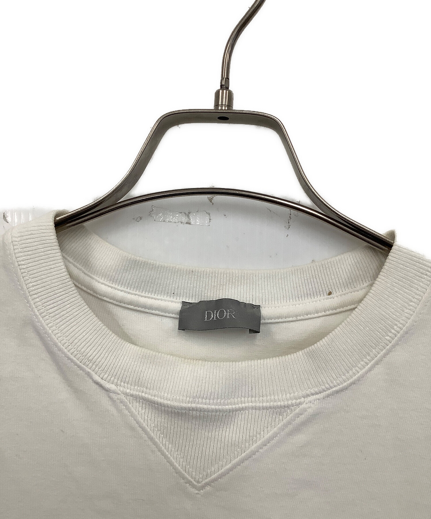中古・古着通販】Dior (ディオール) 半袖カットソー ホワイト サイズ:S 