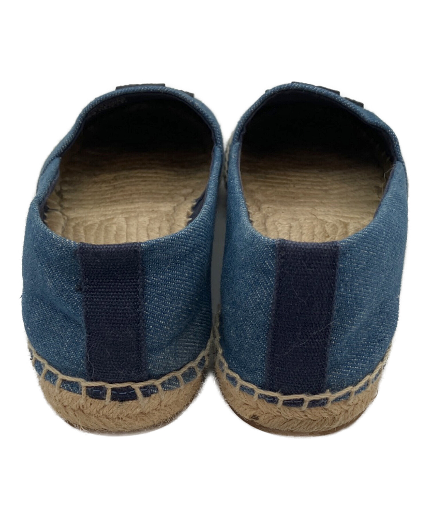中古・古着通販】TORY BURCH (トリーバーチ) エスパドリーユ ブルー