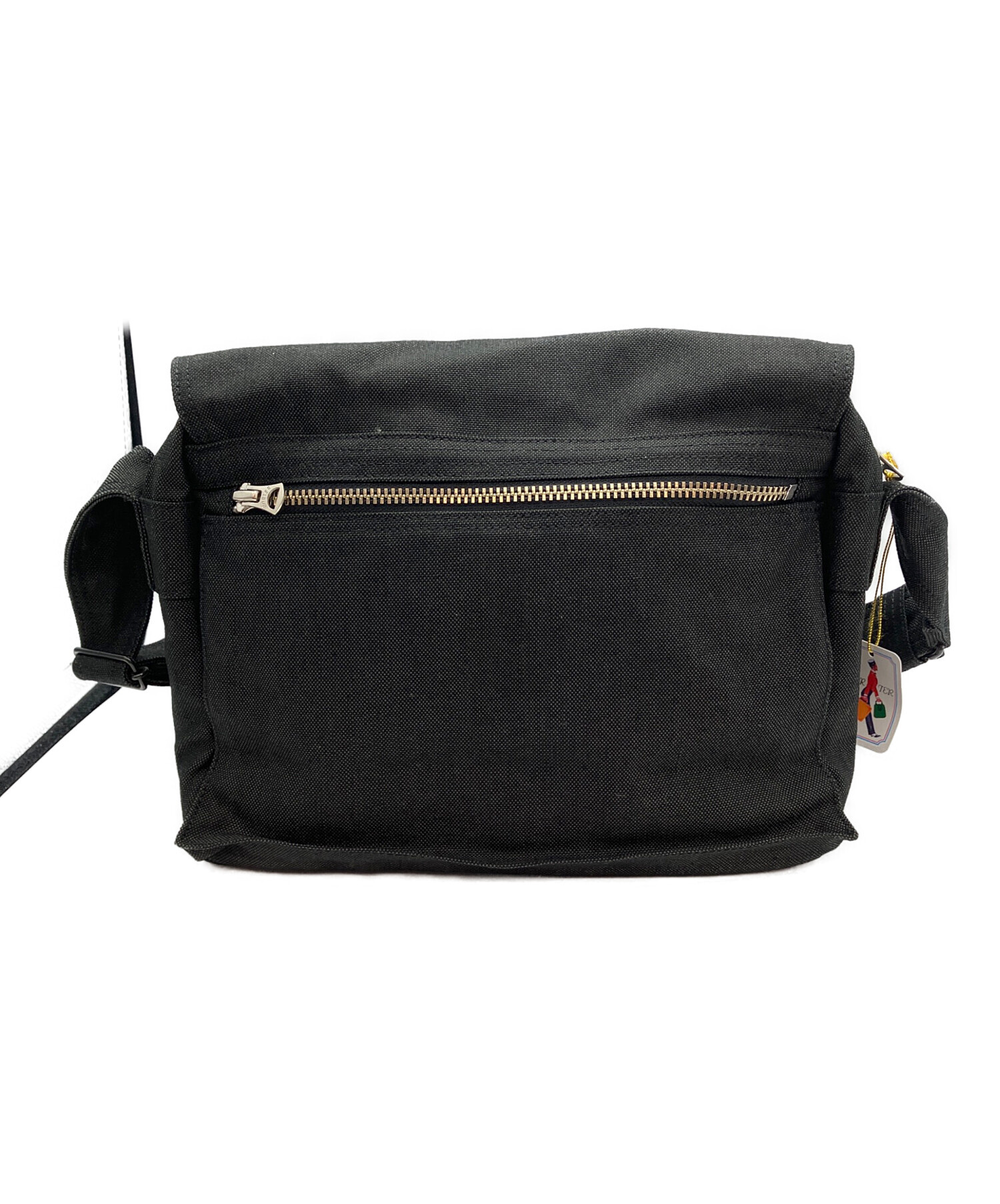 中古・古着通販】PORTER (ポーター) ショルダーバッグ ブラック 中古・古着通販】PORTER (ポーター) ショルダーバッグ ブラック