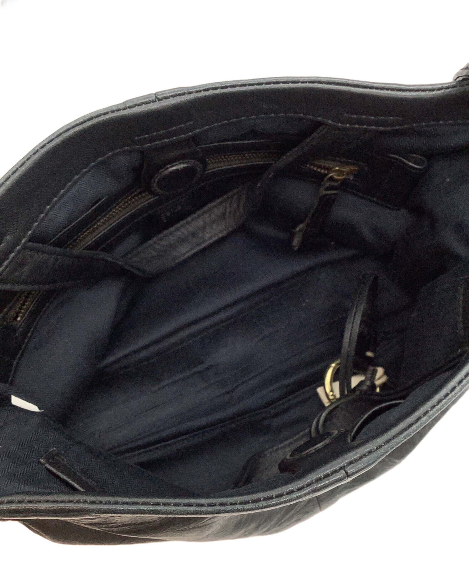 中古・古着通販】genten (ゲンテン) ルッソ2WAYバッグ ブラック