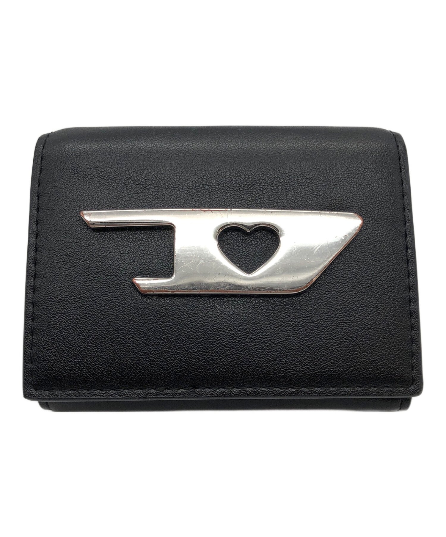 中古・古着通販】DIESEL (ディーゼル) 3つ折り財布 ブラック｜ブランド