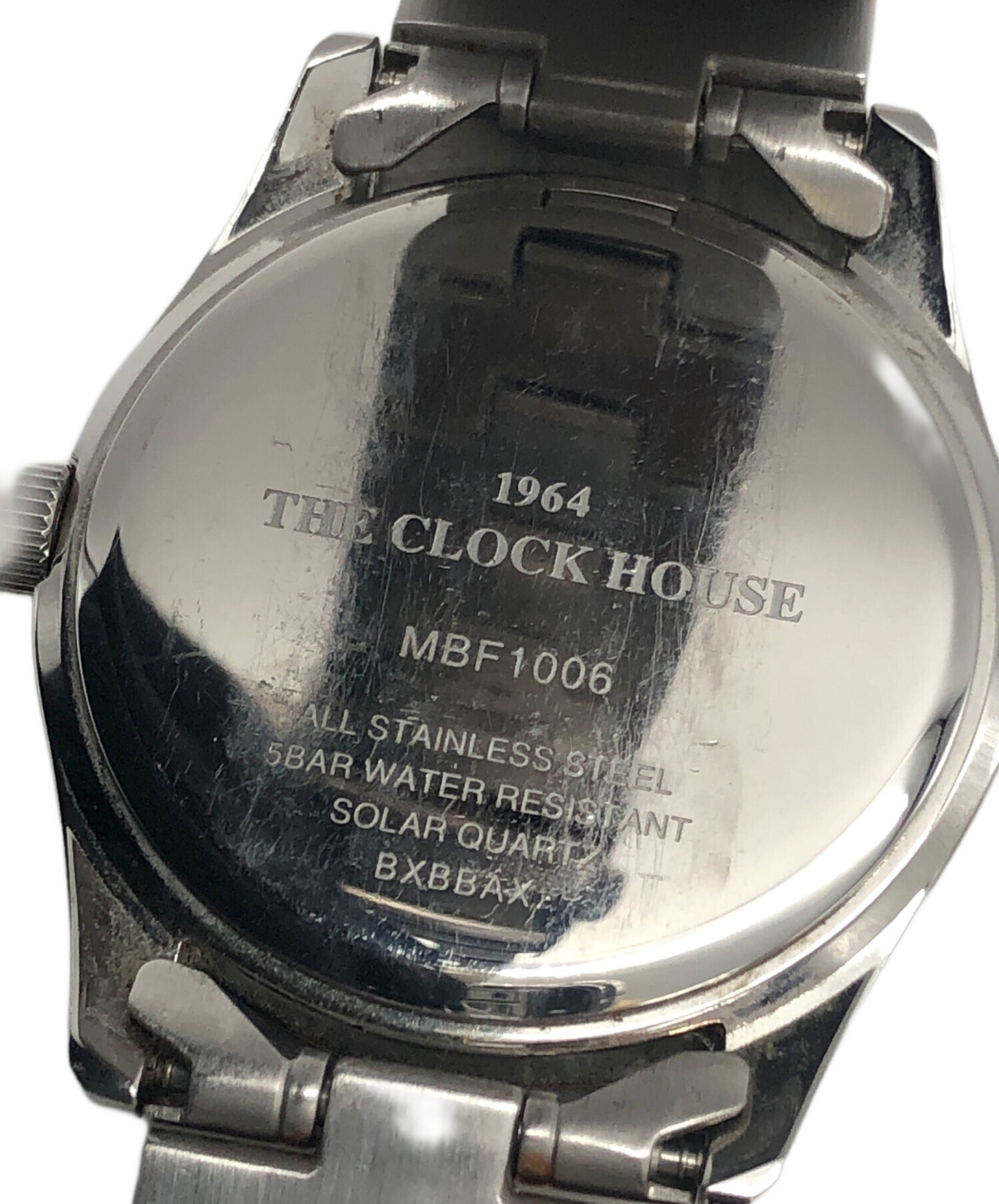 ふみ中古時計ページ 中古・古着通販】THE CLOCK HOUSE (ザクロックハウス) 腕時計 ホワイト