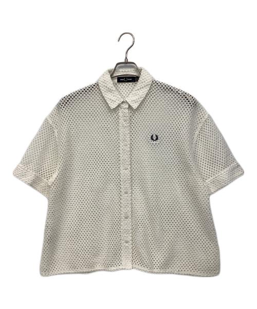 中古・古着通販】FRED PERRY (フレッドペリー) 半袖シャツ ホワイト