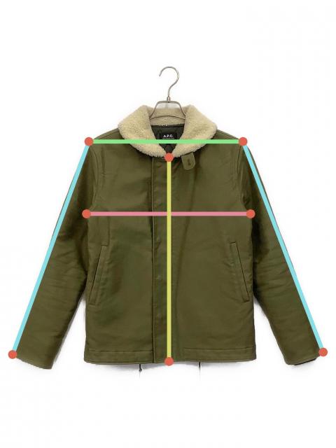 中古・古着通販】A.P.C. (アーペーセー) 襟ボアデッキジャケット