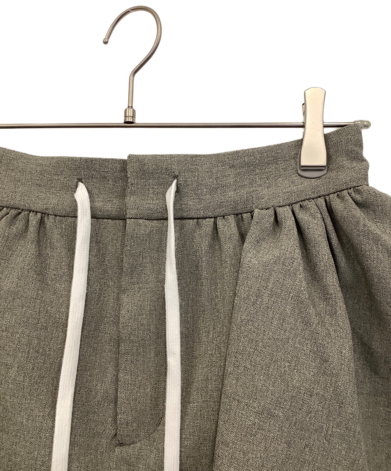 中古・古着通販】THE TOE (ザ・トゥー) BRIXTON TRACK SKIRT ブラウン 