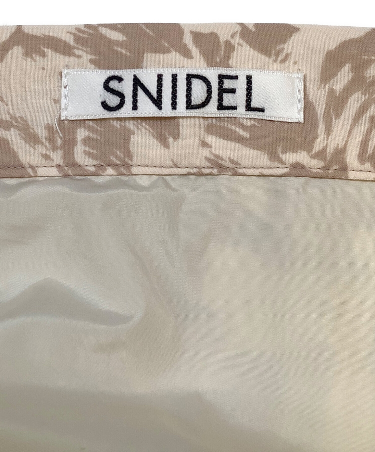 中古・古着通販】Snidel (スナイデル) ヘムフレアプリントスカート