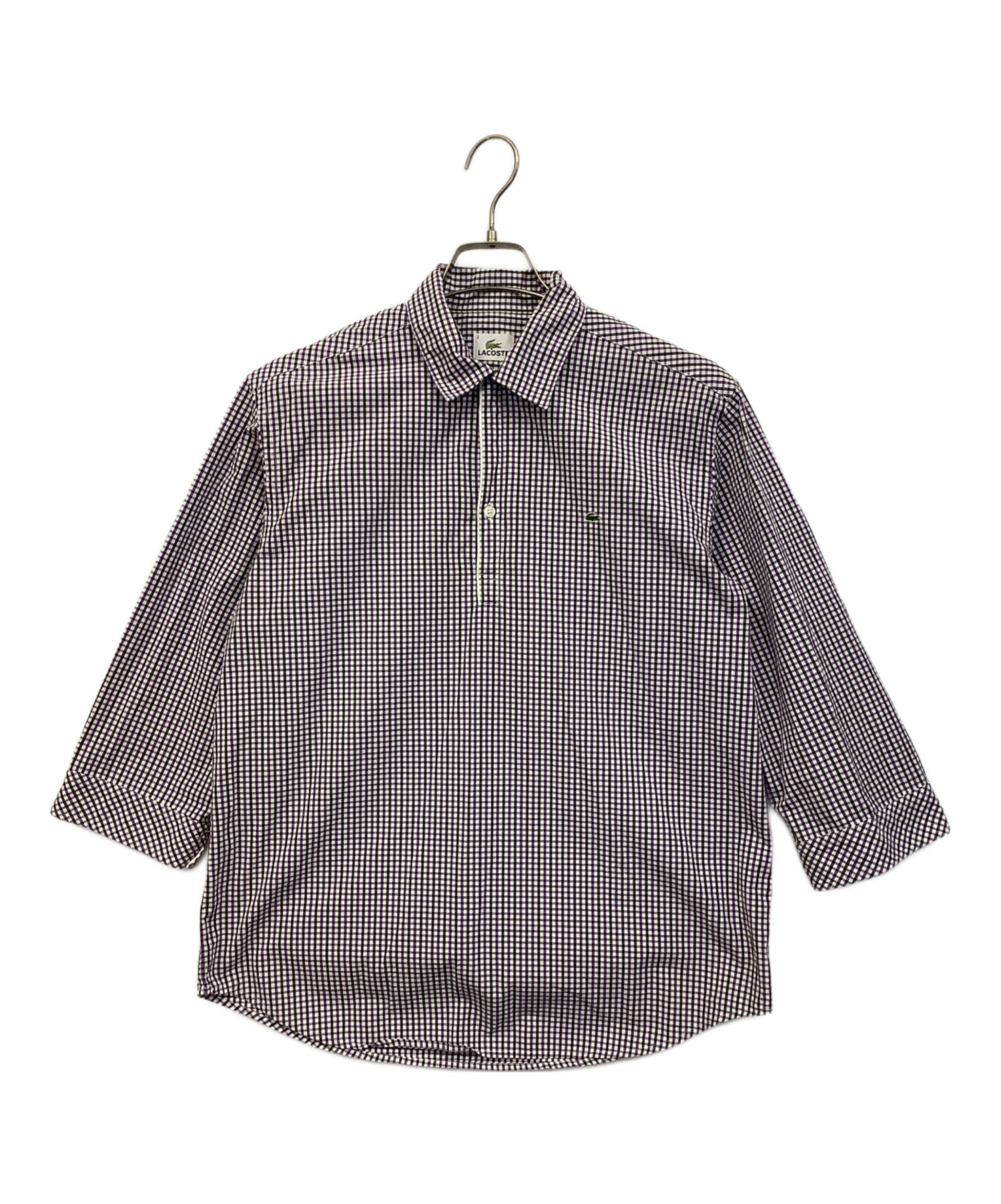 ラコステ　古着　4点セット 中古・古着通販】LACOSTE (ラコステ) プルオーバーシャツ パープル