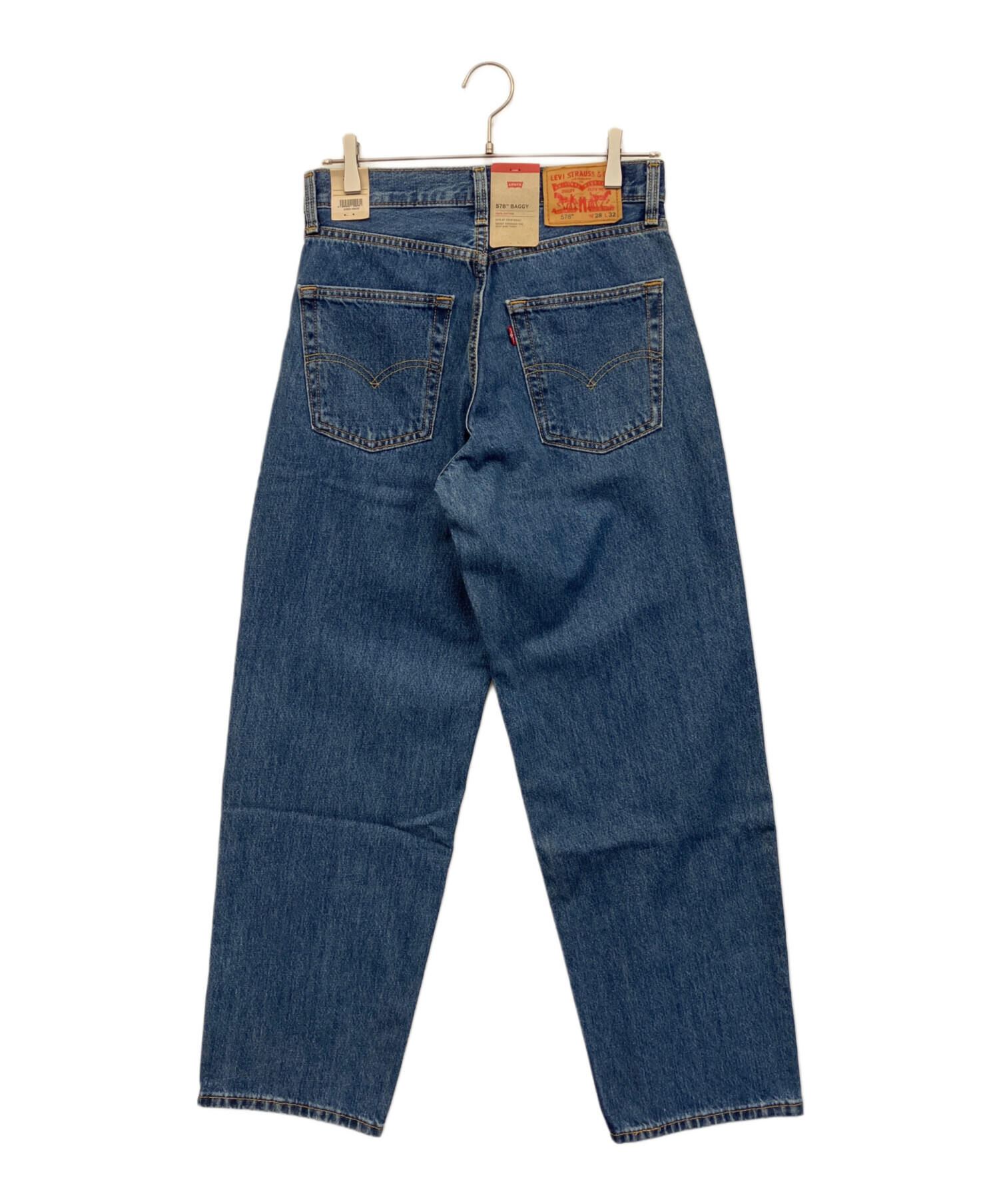 【中古】 ガルキーバ（下） 中古・古着通販】LEVI'S (リーバイス) 578バギージーンズ ブルー
