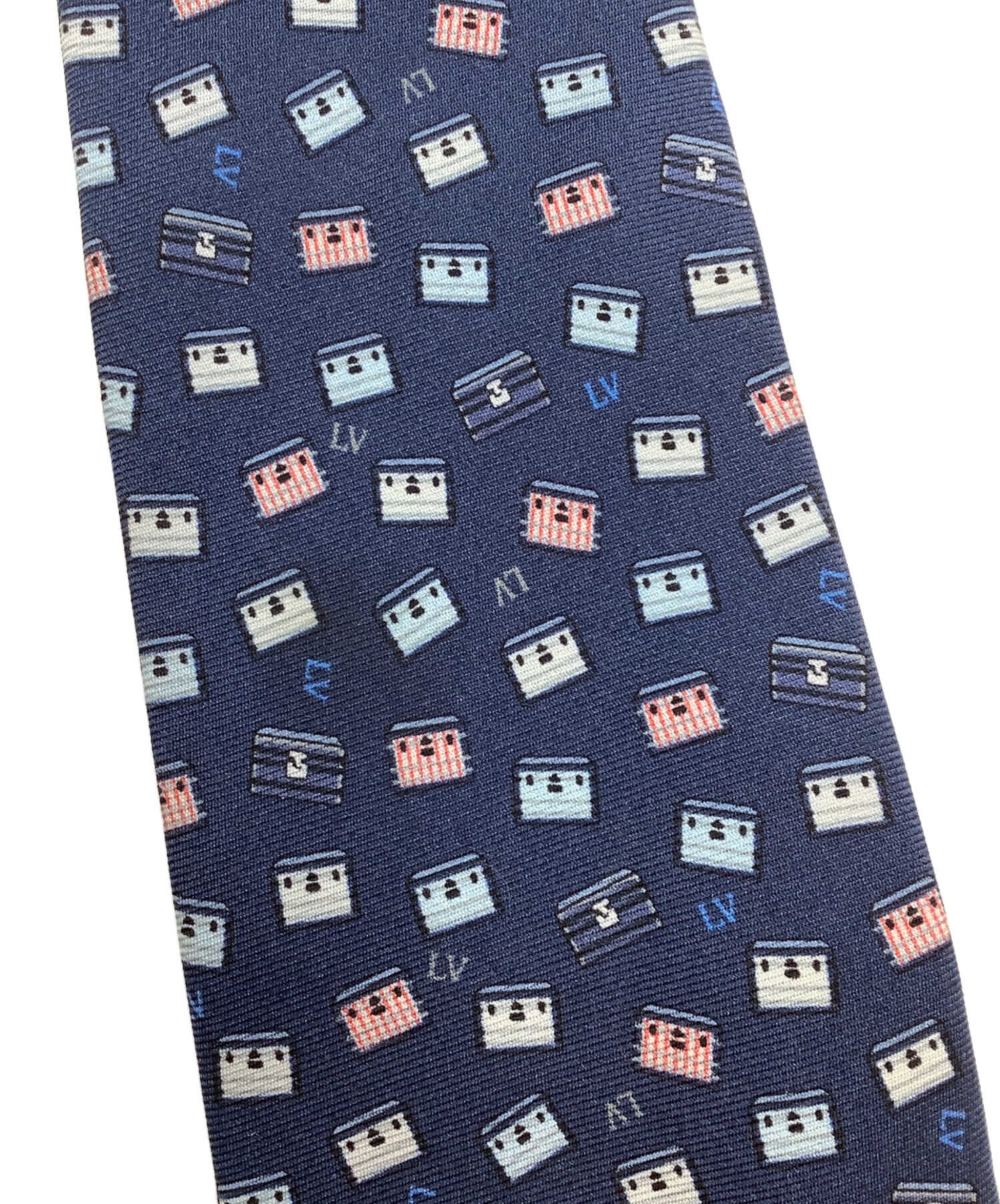中古・古着通販】LOUIS VUITTON (ルイ ヴィトン) ネクタイ ネイビー