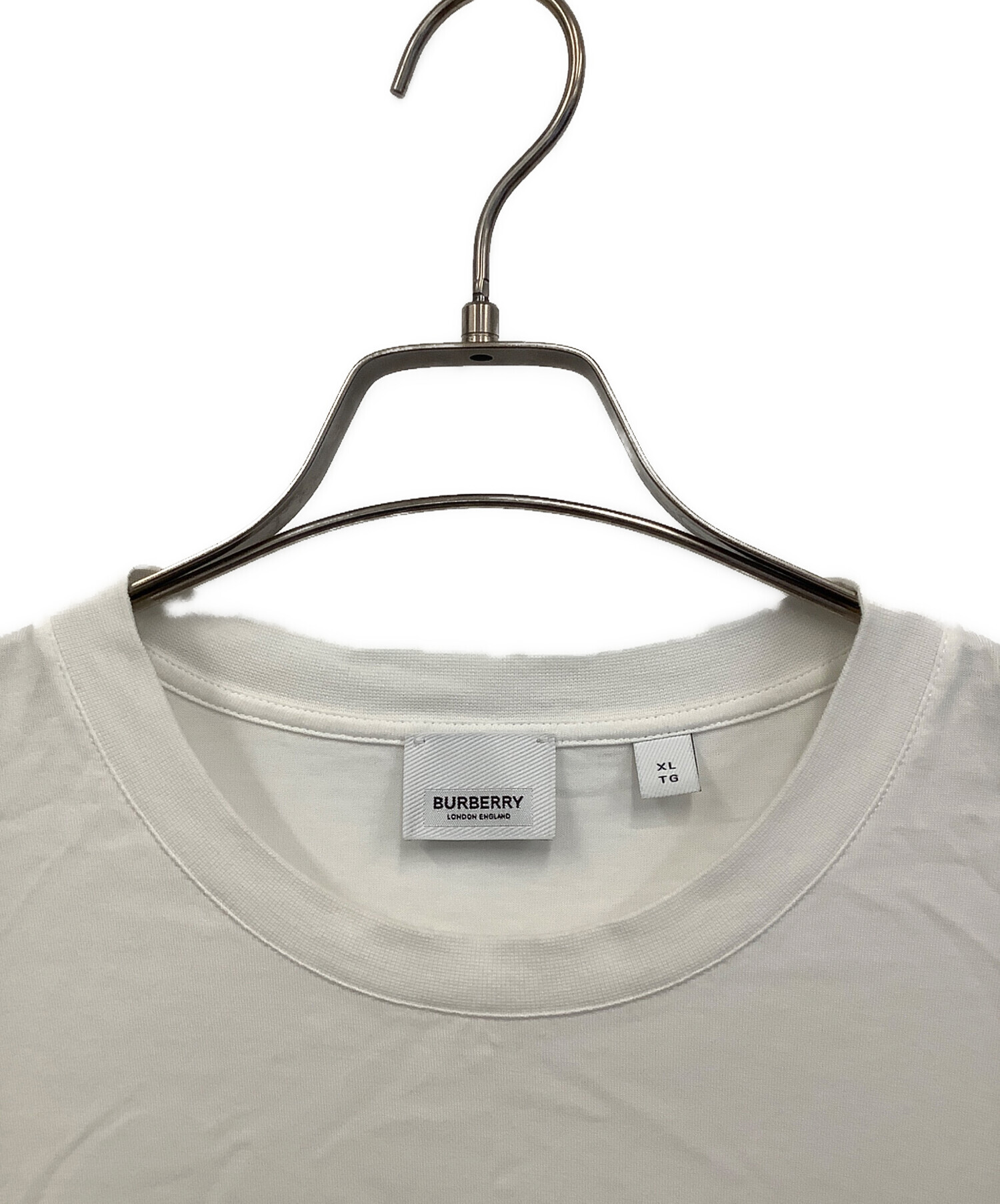 中古・古着通販】BURBERRY (バーバリー) 半袖カットソー ホワイト