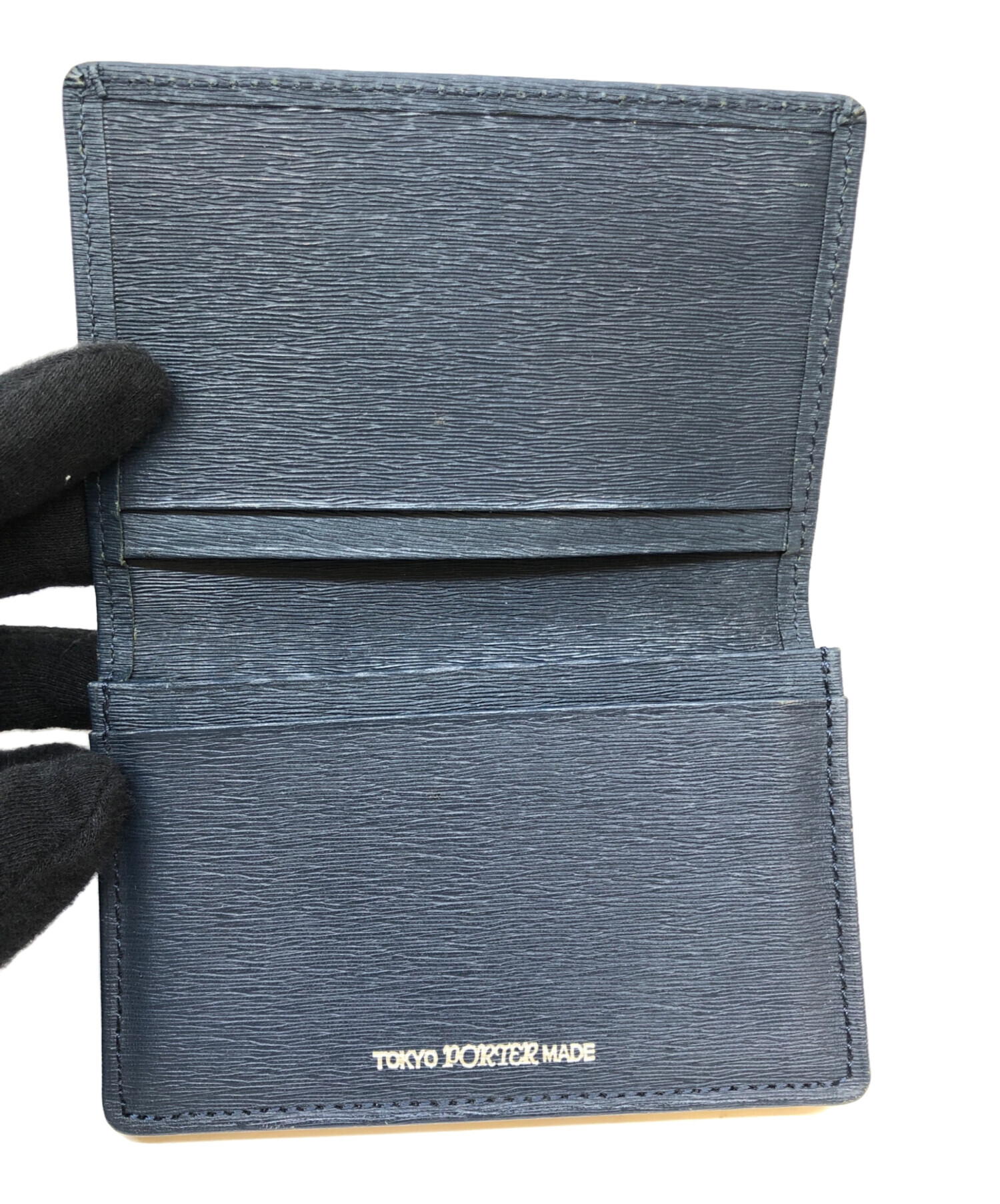 た*吉様 【新品未使用】ポーター　PORTER ネイビー　プレイングカードケース 中古・古着通販】PORTER (ポーター) カードケース ネイビー｜ブランド