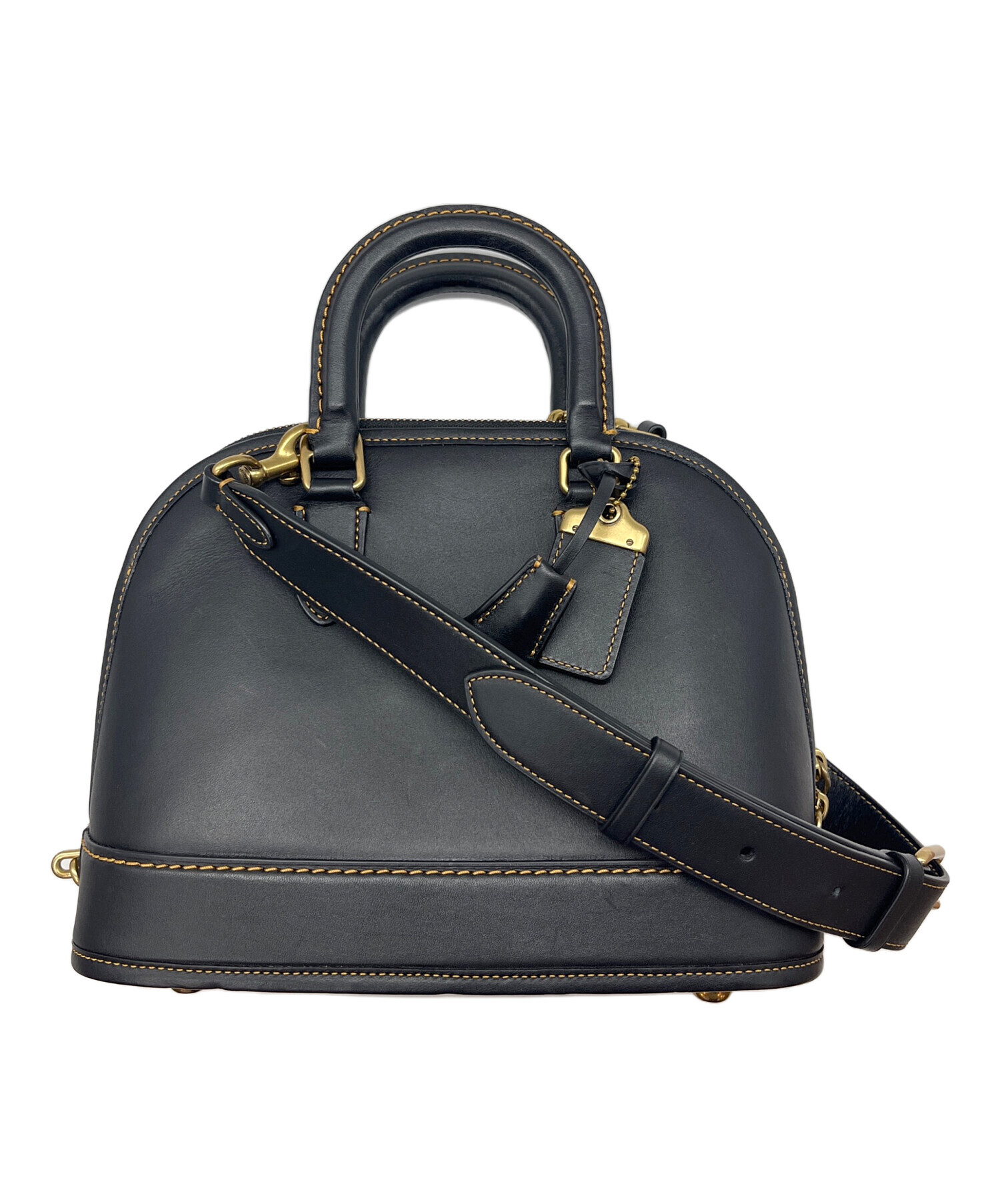 中古・古着通販】COACH (コーチ) レヴェル サッチェル ブラック 