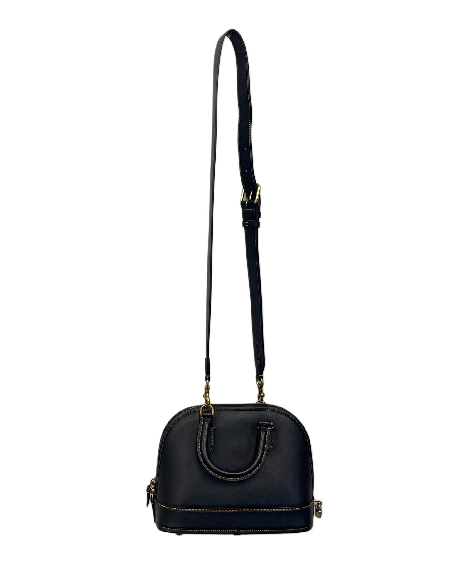中古・古着通販】COACH (コーチ) レヴェル サッチェル ブラック 