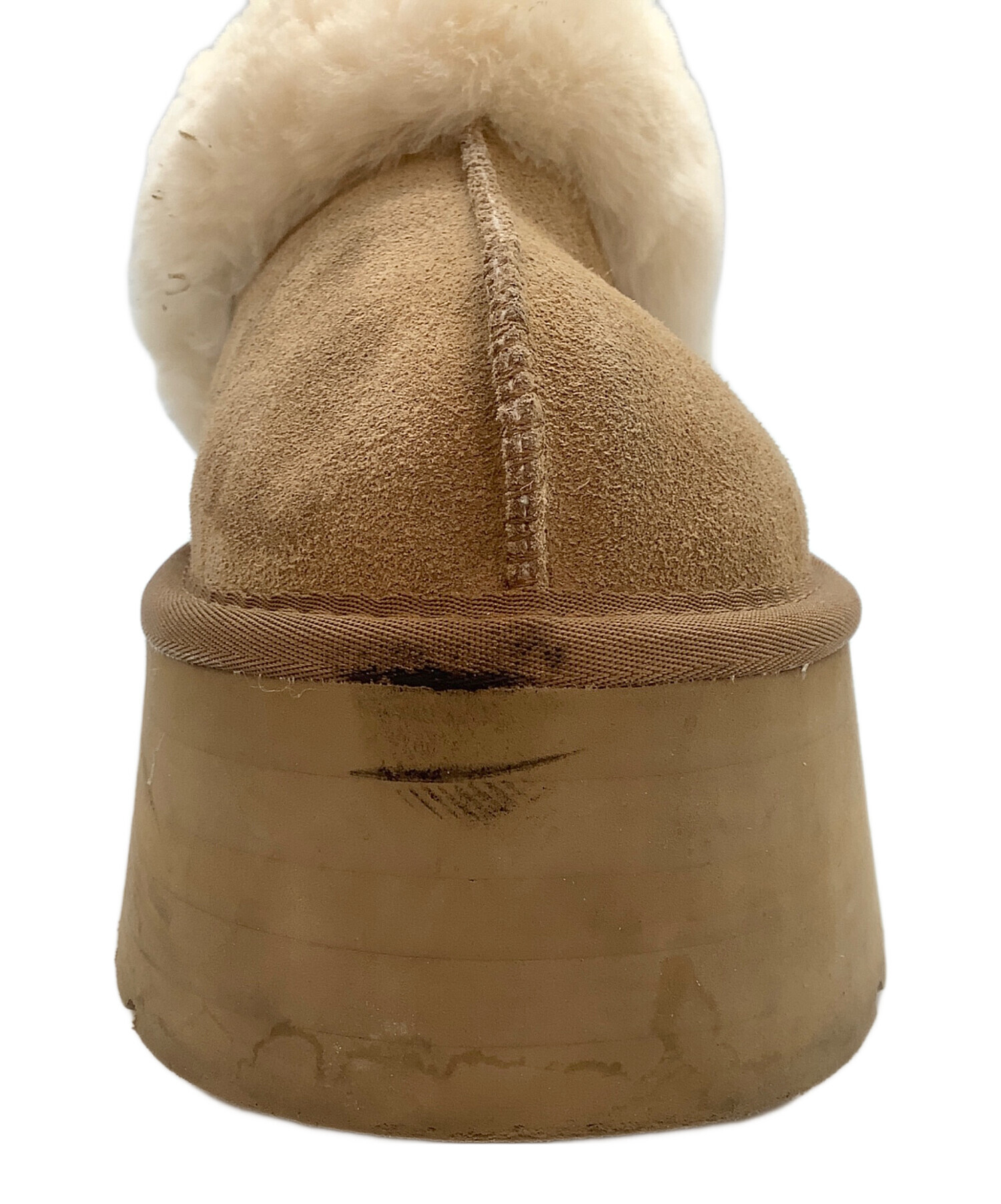 中古・古着通販】UGG (アグ) FUNKETTE ベージュ サイズ:25｜ブランド