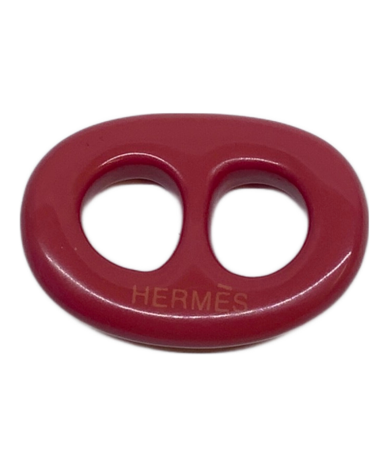 中古・古着通販】HERMES (エルメス) スカーフリング ピンク｜ブランド