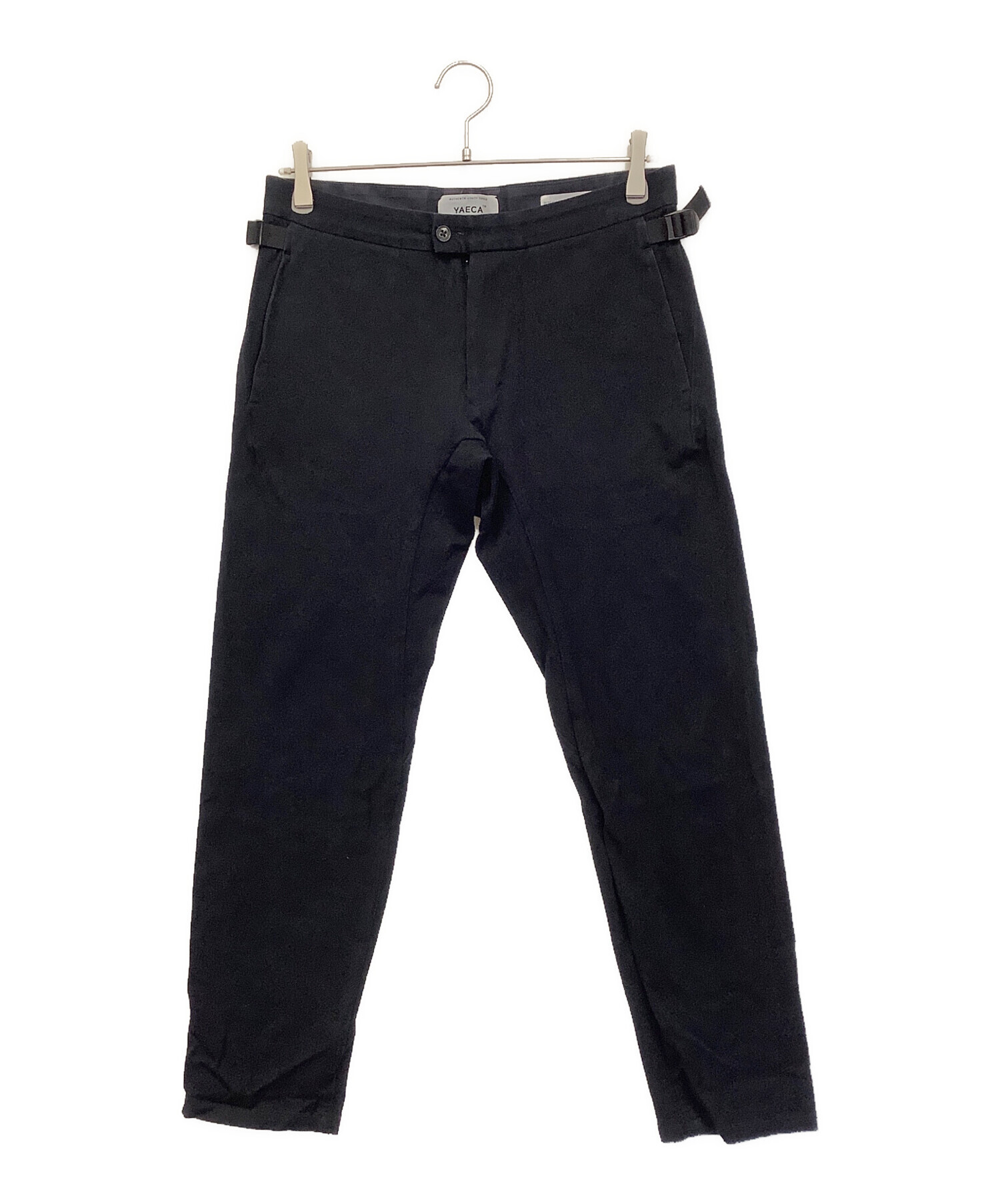あち出品 中古・古着通販】YAECA (ヤエカ) スリムチノパンツ ダークネイビー