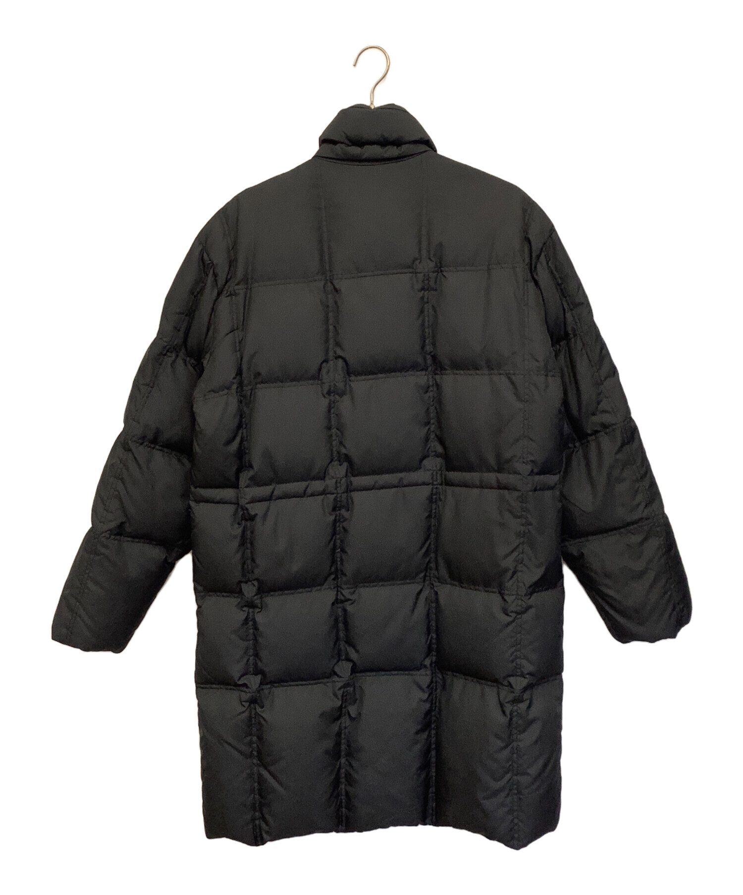 DESCENTE ベンチコート ブラック Mサイズ 中古・古着通販】DESCENTE (デサント) ベンチコート ブラック サイズ:O