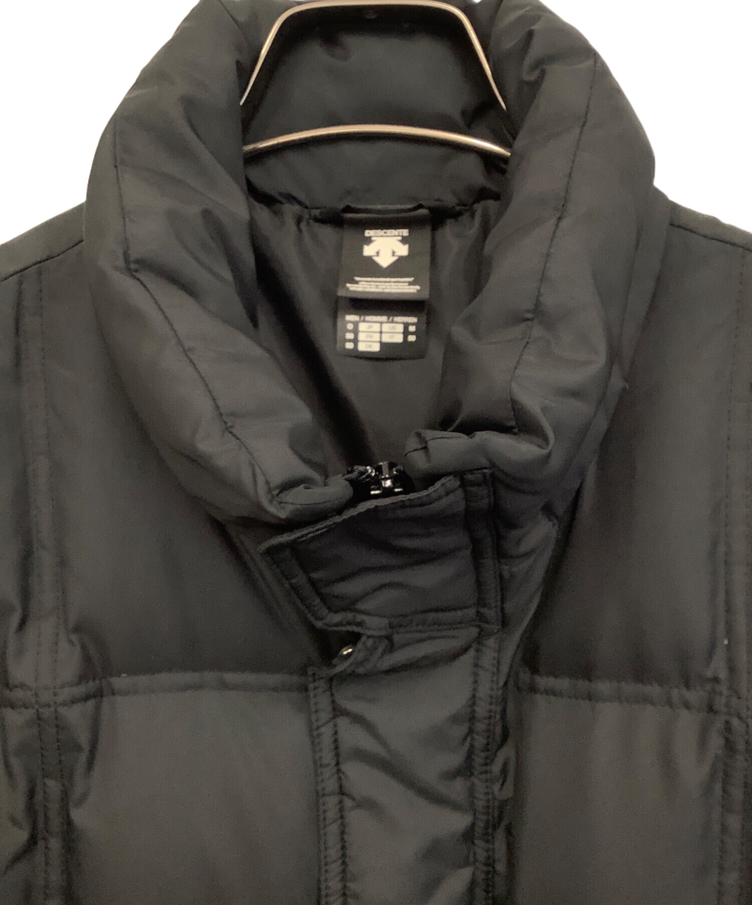中古・古着通販】DESCENTE (デサント) ベンチコート ブラック サイズ:O