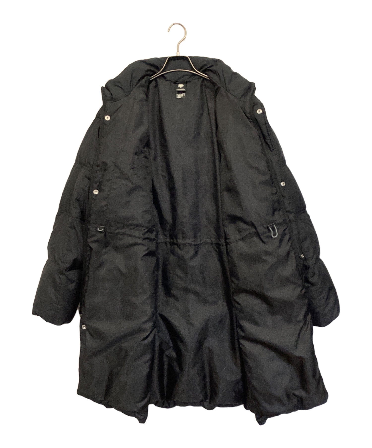 中古・古着通販】DESCENTE (デサント) ベンチコート ブラック サイズ:O