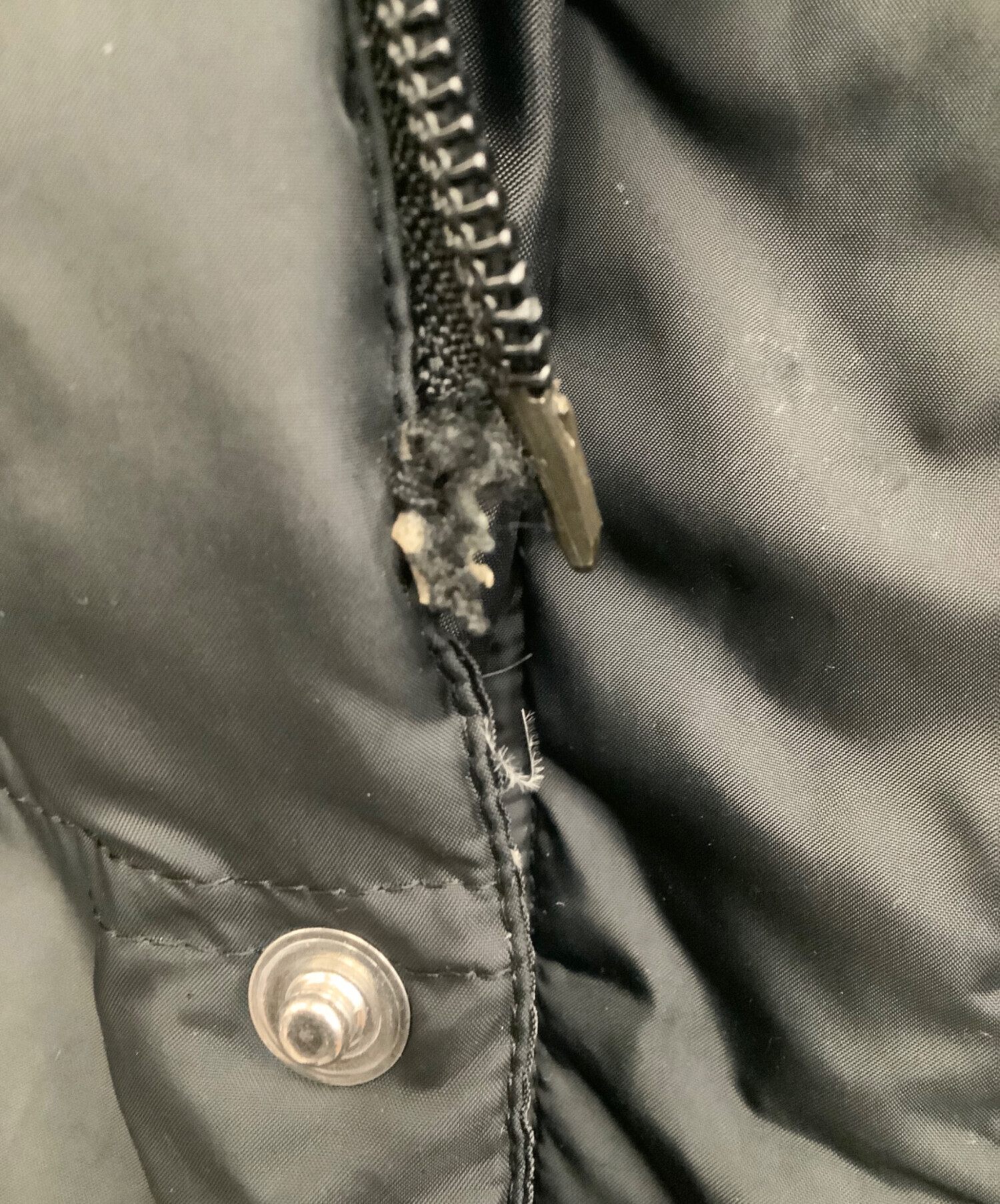 中古・古着通販】DESCENTE (デサント) ベンチコート ブラック サイズ:O