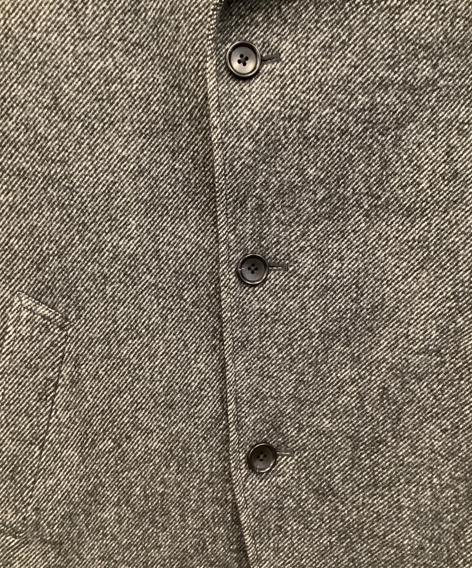 中古・古着通販】COMME CA MEN (コムサ・メン) ショートコート グレー