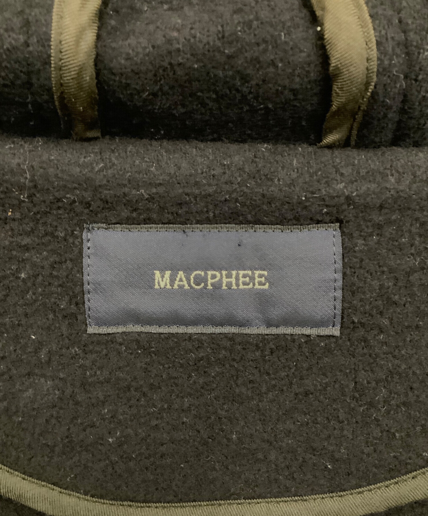 再セール❗️MACPHEE フードウールツィードコート 再セール❗️MACPHEE