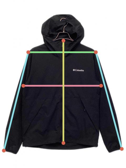 中古・古着通販】Columbia (コロンビア) ナイロンジャケット ブラック