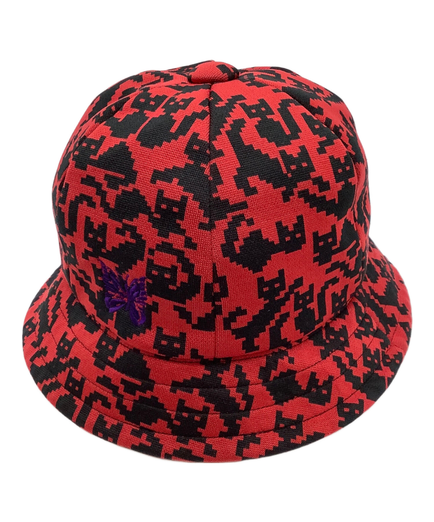 中古・古着通販】Needles (ニードルズ) Bermuda Hat - Poly Jq レッド
