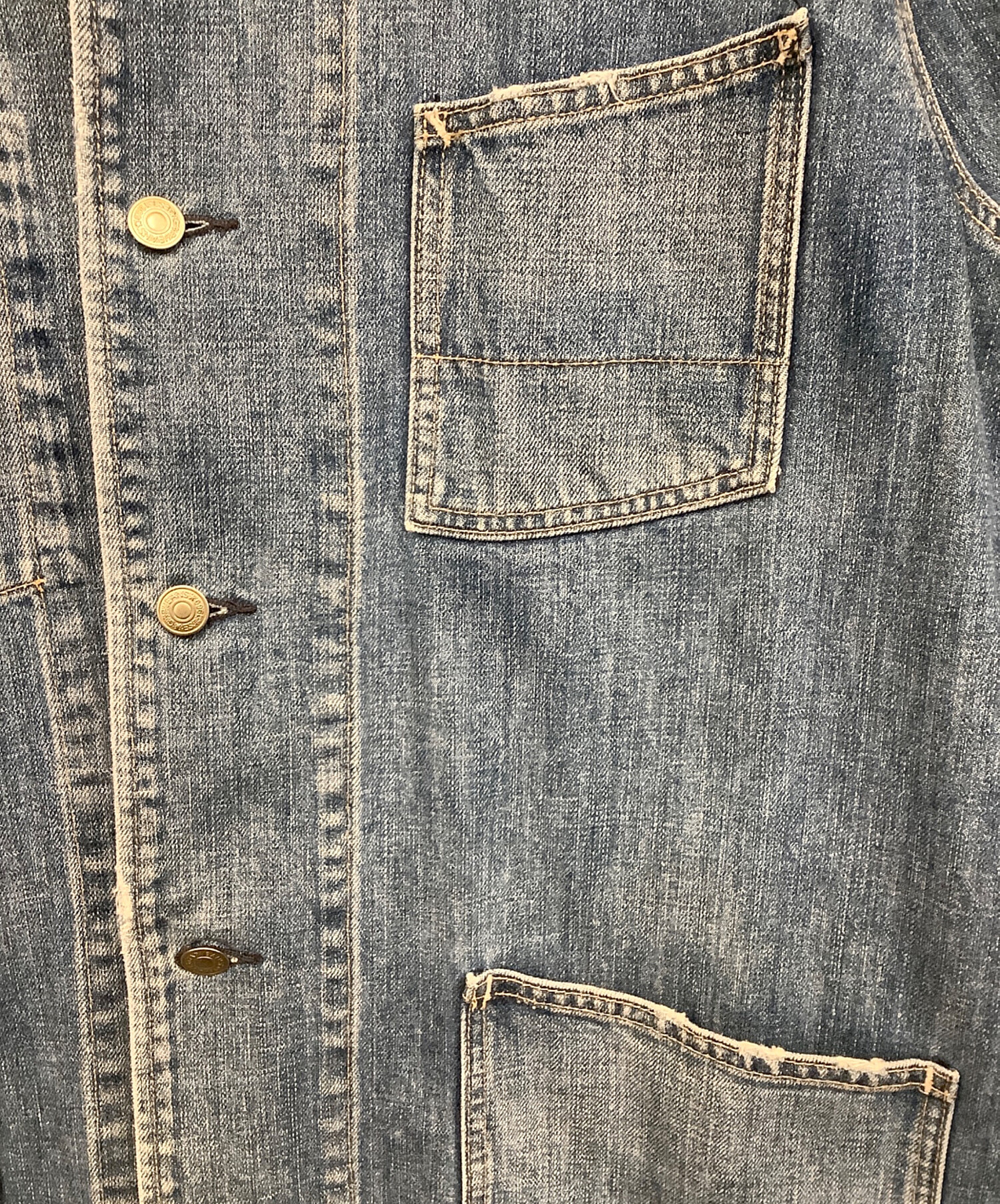 中古・古着通販】GAP (ギャップ) OLDGAP デニムカバーオール 00s