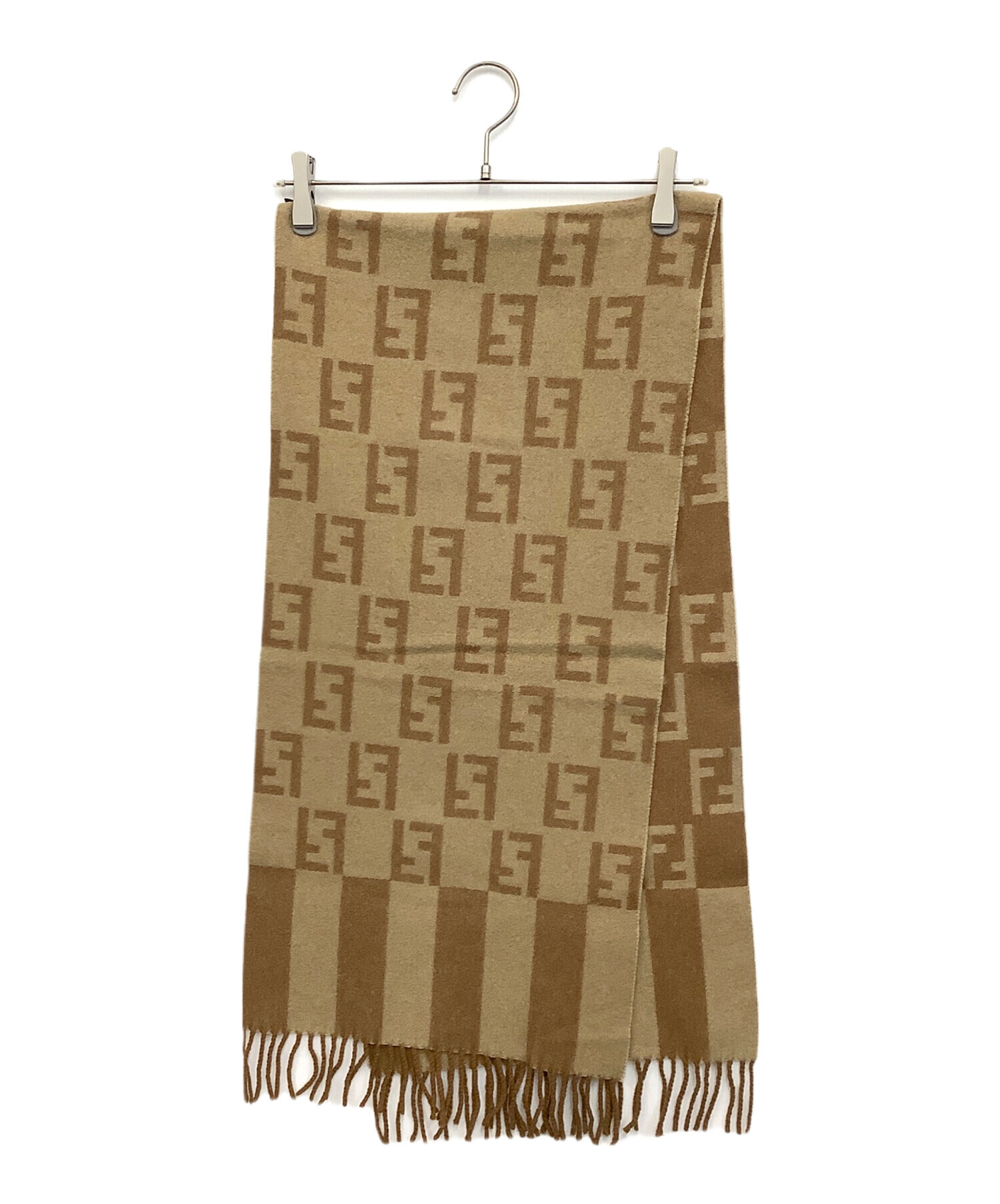 中古・古着通販】FENDI (フェンディ) マフラー ベージュ｜ブランド
