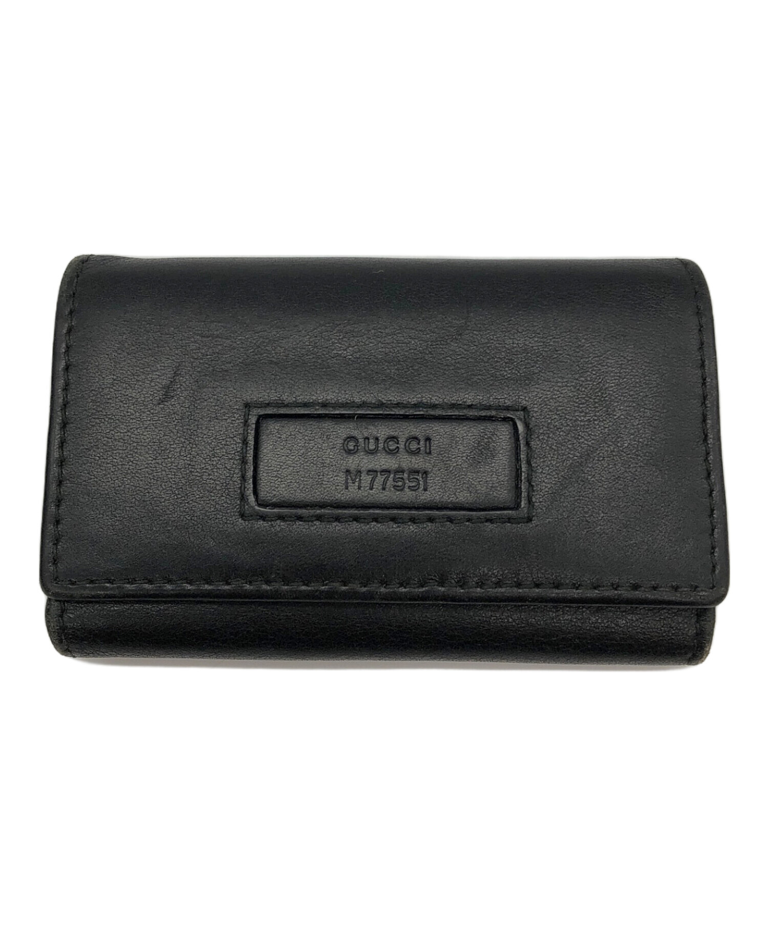 中古・古着通販】GUCCI (グッチ) キーケース ブラック｜ブランド・古着