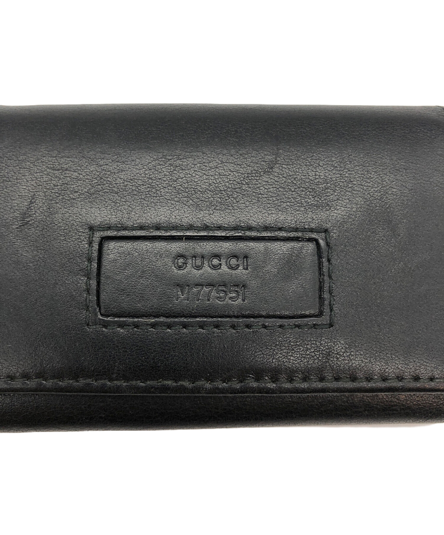 中古・古着通販】GUCCI (グッチ) キーケース ブラック｜ブランド・古着
