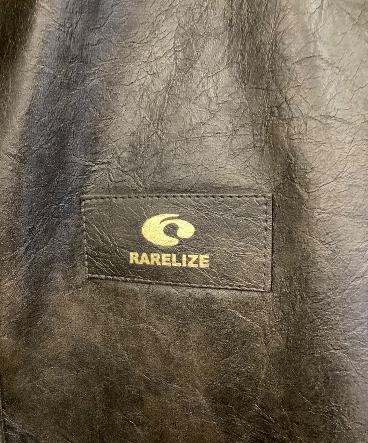 中古・古着通販】RARELIZE (レアリゼ) リバーシブルフェイクレザー