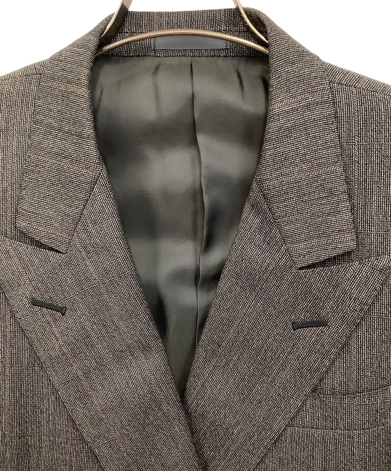 【美品】バーバリーズ ビジネス スーツ セットアップ グレー 165A4 中古・古着通販】Burberry's (バーバリーズ) セットアップスーツ