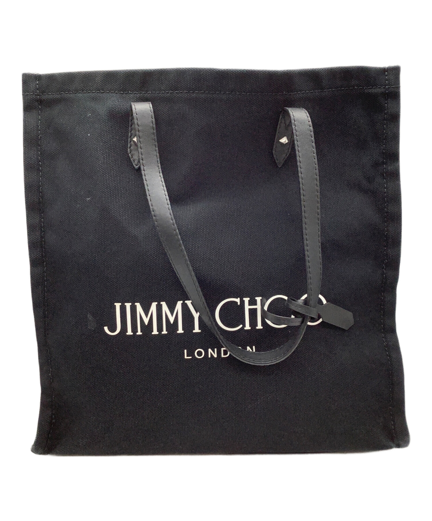 中古・古着通販】JIMMY CHOO (ジミーチュウ) キャンバスロゴトート