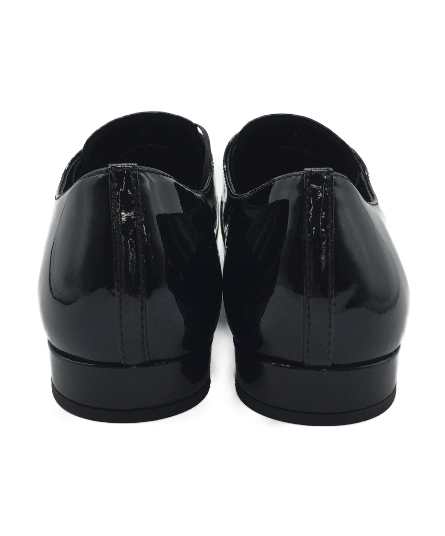 中古・古着通販】PRADA (プラダ) エナメルシューズ ブラック サイズ 