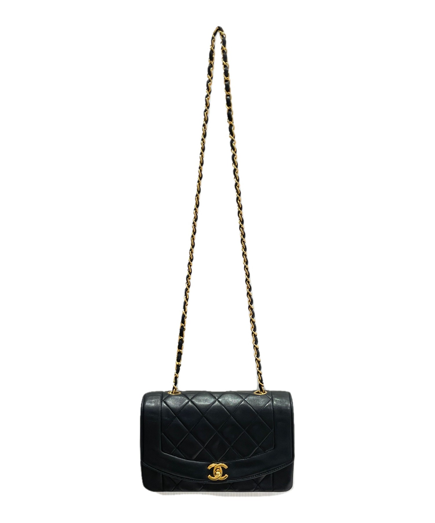 シャネル ダイアナ マトラッセ レディース 【中古】 CHANEL - シャネル ダイアナ マトラッセ レディース 【中古】の通販 by