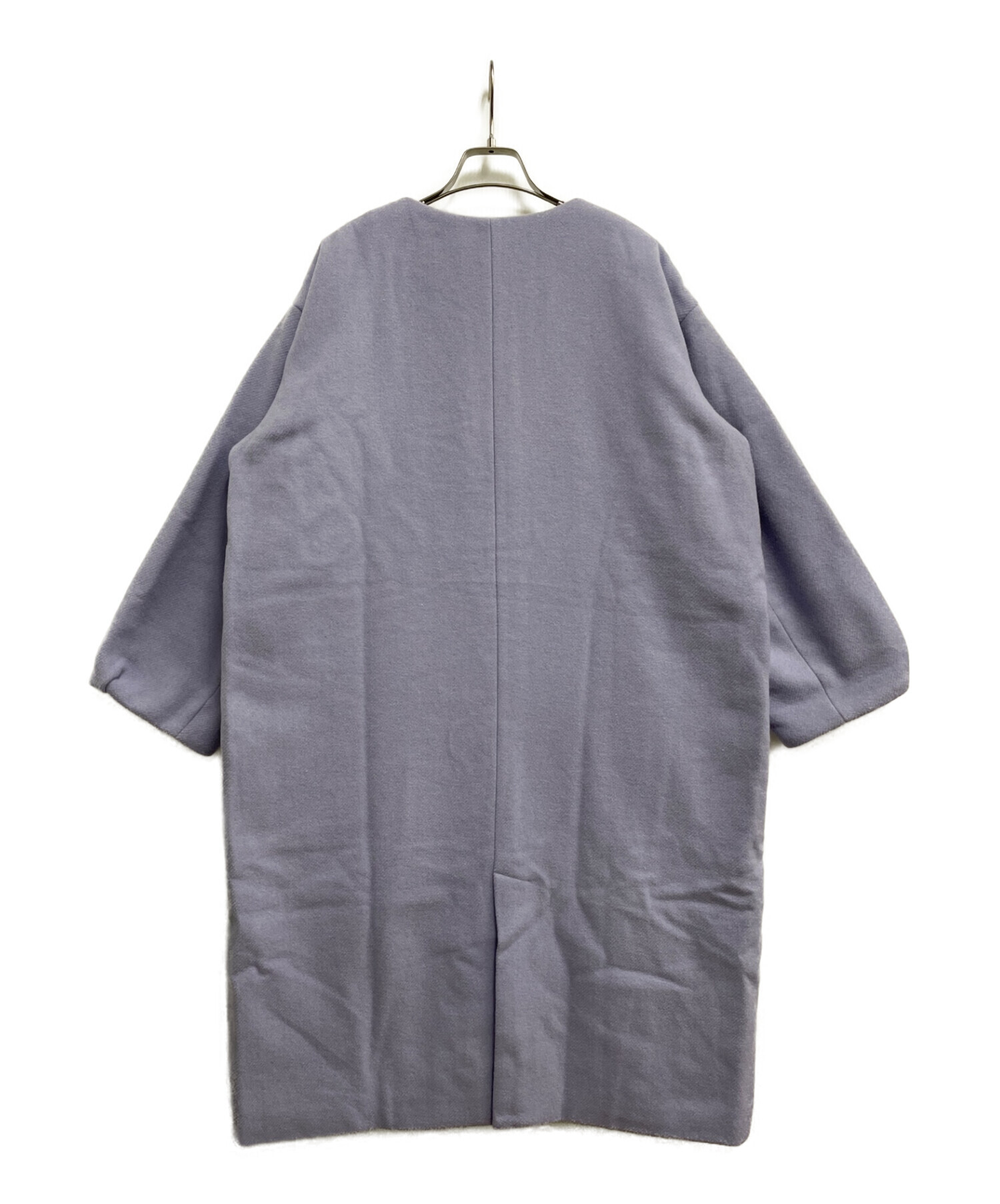 NM #029 美中古品（2.3度着用） Samansa Mos2（サマンサモスモス）ステンカラーコート ベージュ サイズ