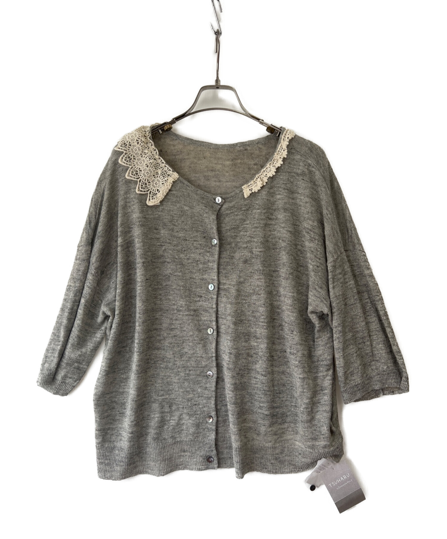 未使用 TSUHARU by SM2 ツハル バイ サマンサモスモス 綿ウール 草花とうさぎ柄 ブラウス F/キナリ ワイド 羽織り【2400011161963】 TSUHARU by Samansa Mos2（ツハル バイ サマンサモスモス）の人気