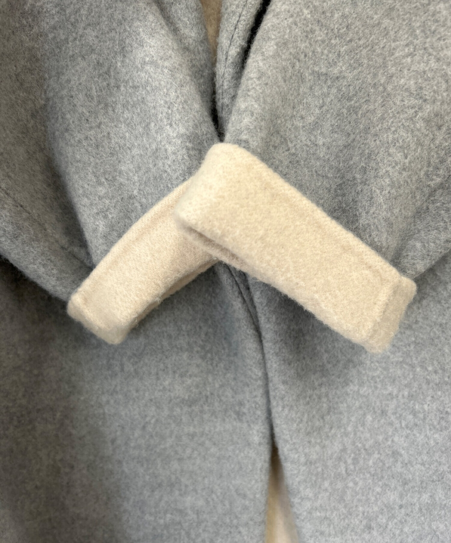 中古・古着通販】ENFOLD (エンフォルド) リバーウールスリットコート