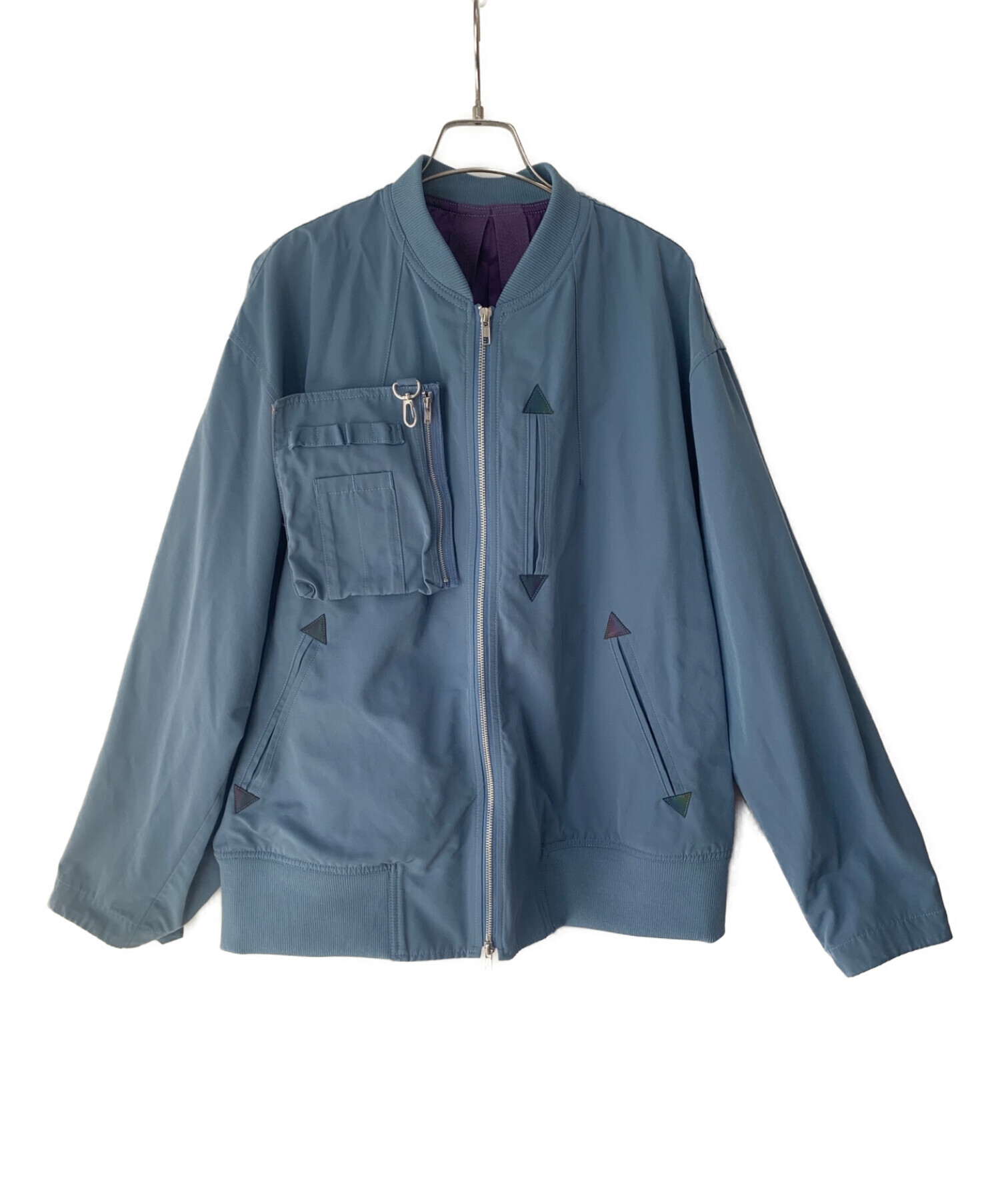 中古・古着通販】ENDRECHERI (エンドリケリー) BACKPACK JACKET ブルー 