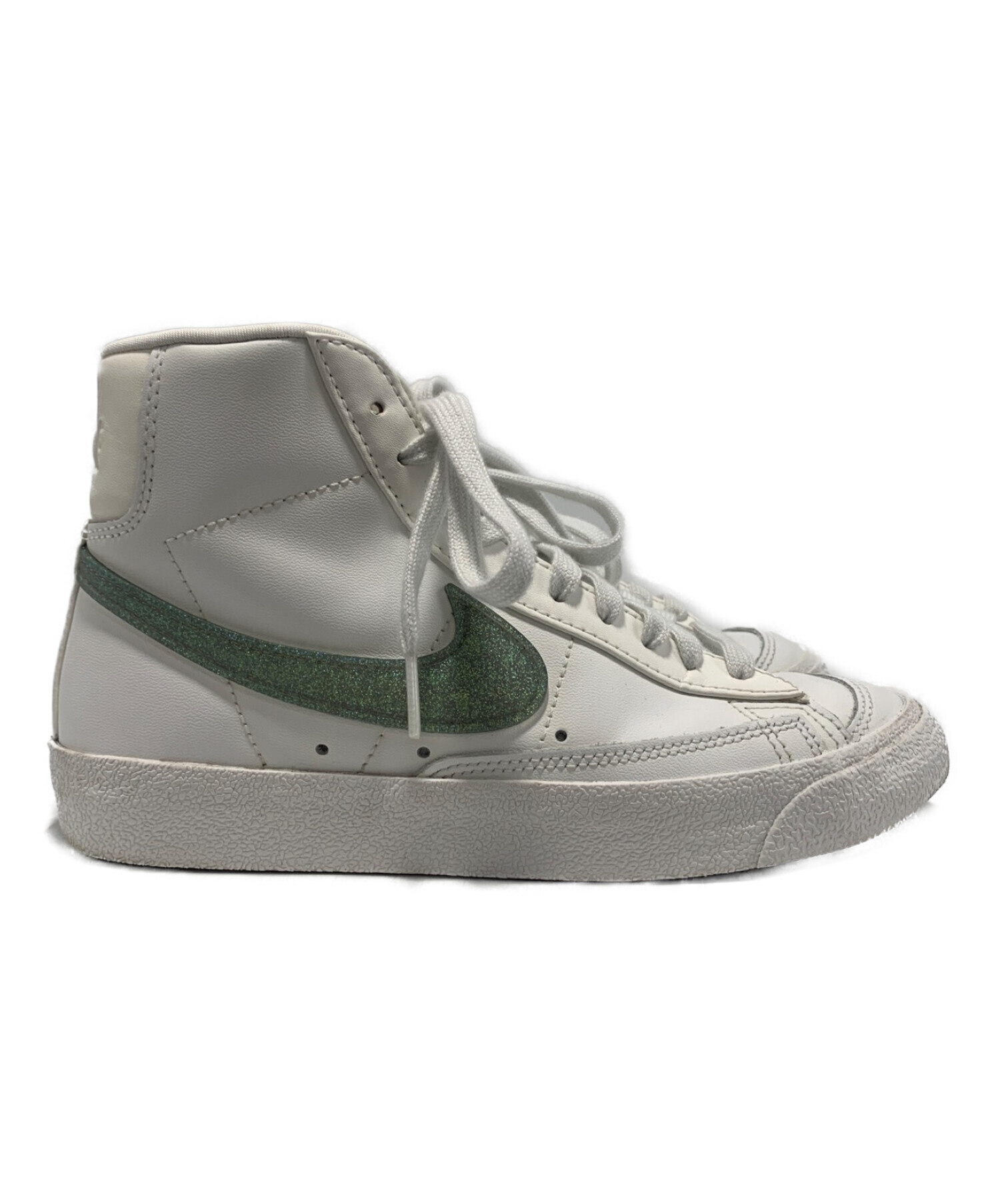 中古・古着通販】NIKE (ナイキ) ハイカットスニーカー ホワイト サイズ