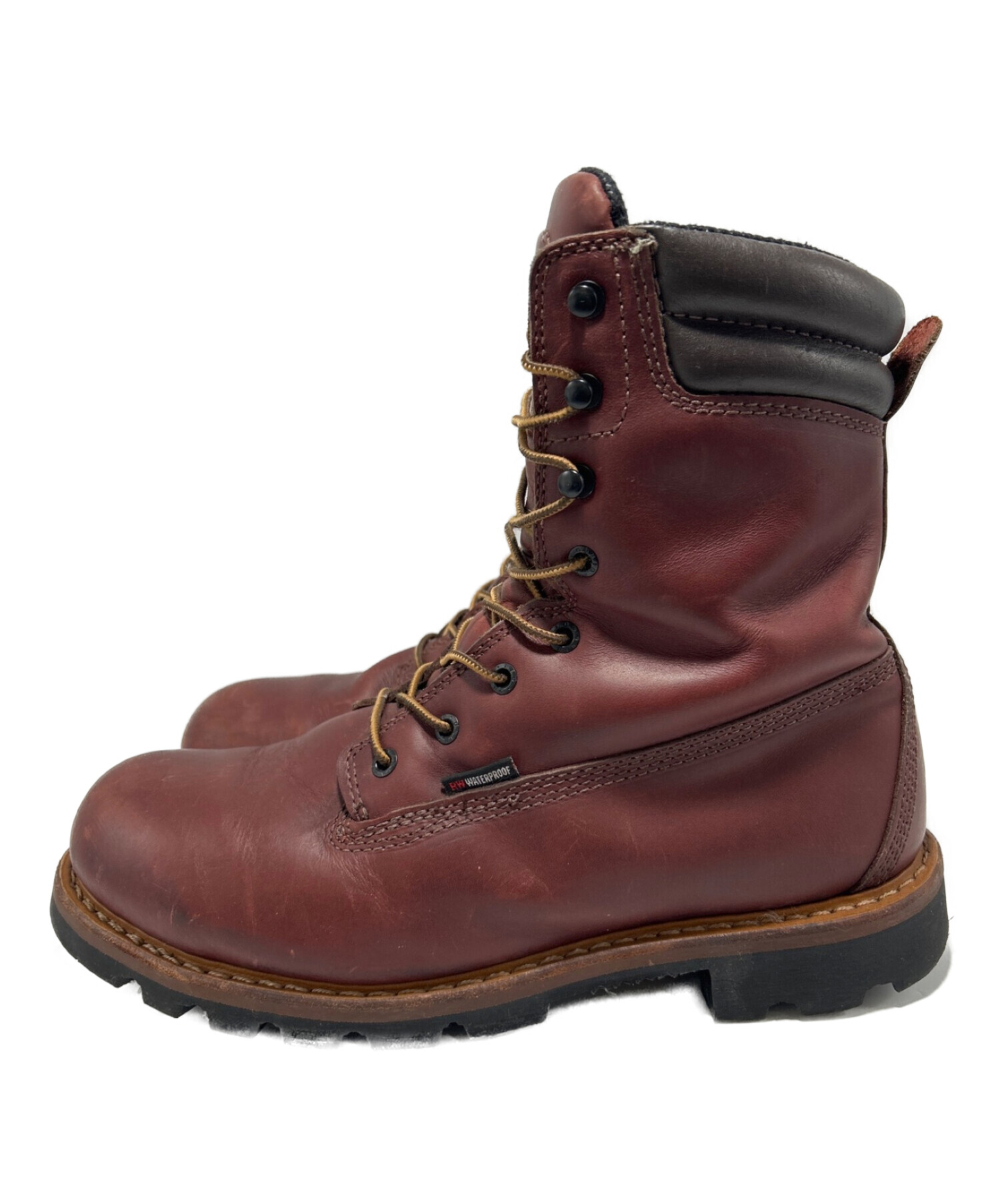 中古・古着通販】RED WING (レッドウィング) ロガーブーツ レッド