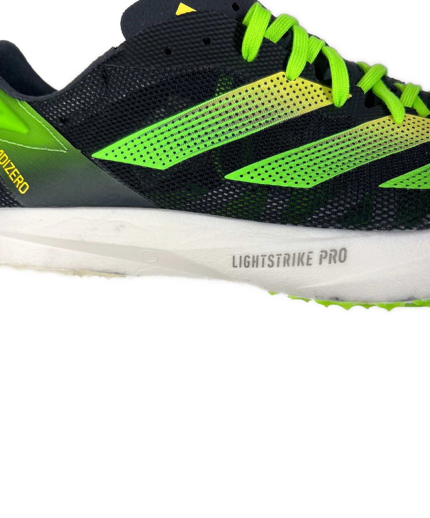 中古・古着通販】adidas (アディダス) ランニングシューズ 黄緑