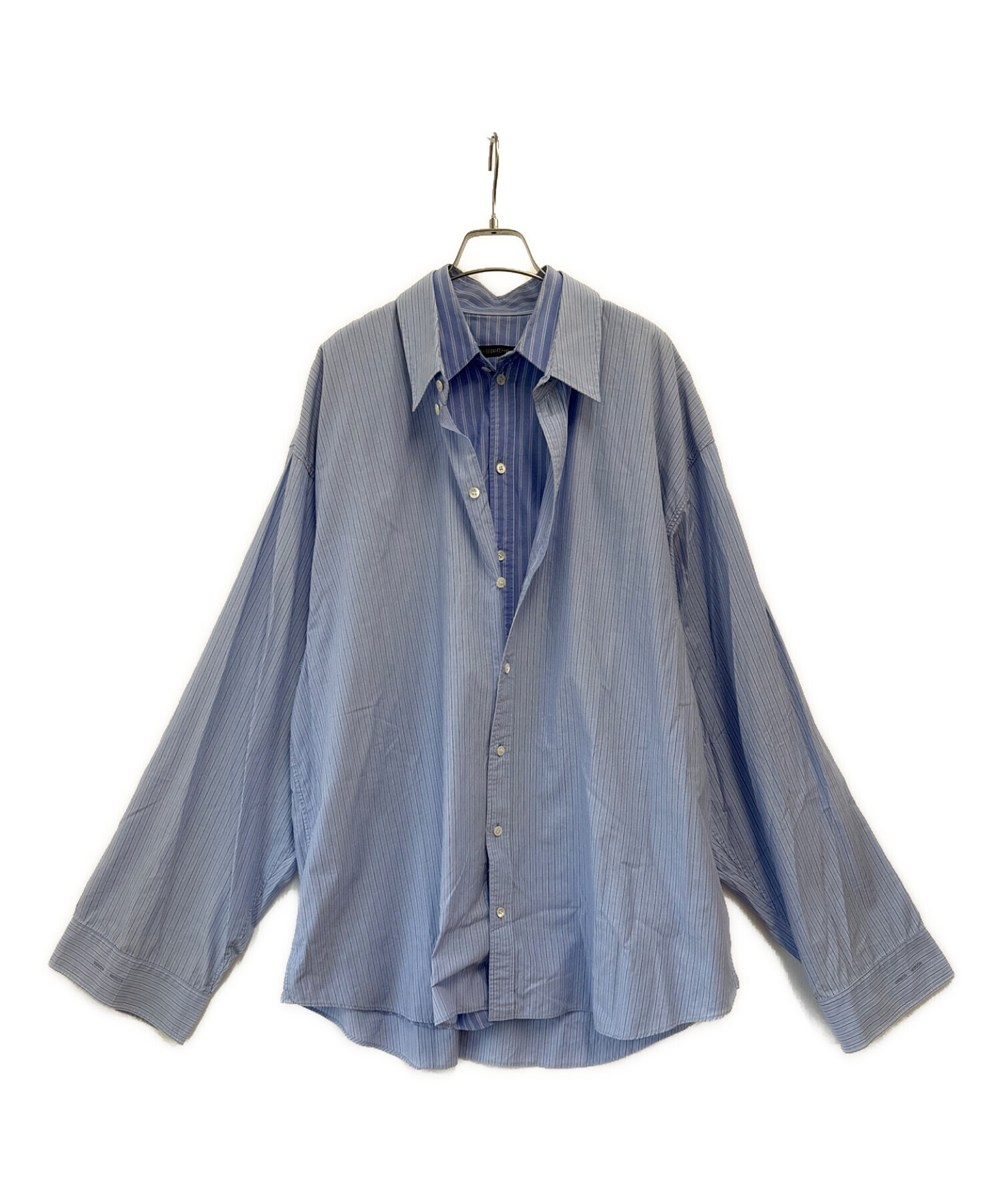 dressedundressed レイヤードシャツ 中古・古着通販】DRESSEDUNDRESSED (ドレスドアンドレスド) レイヤード