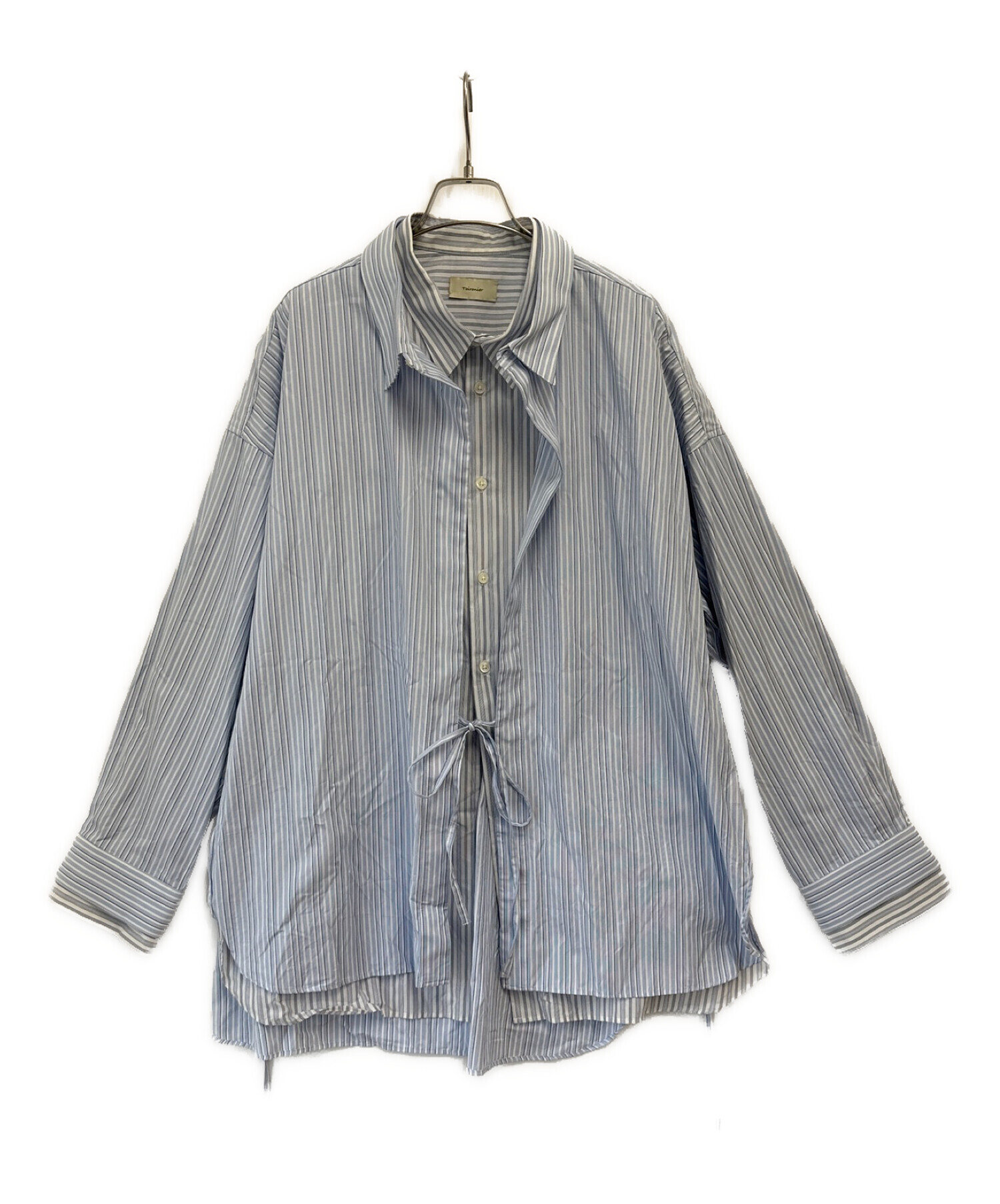 中古・古着通販】Toironier (トワロニエ) レイヤードシャツ ブルー