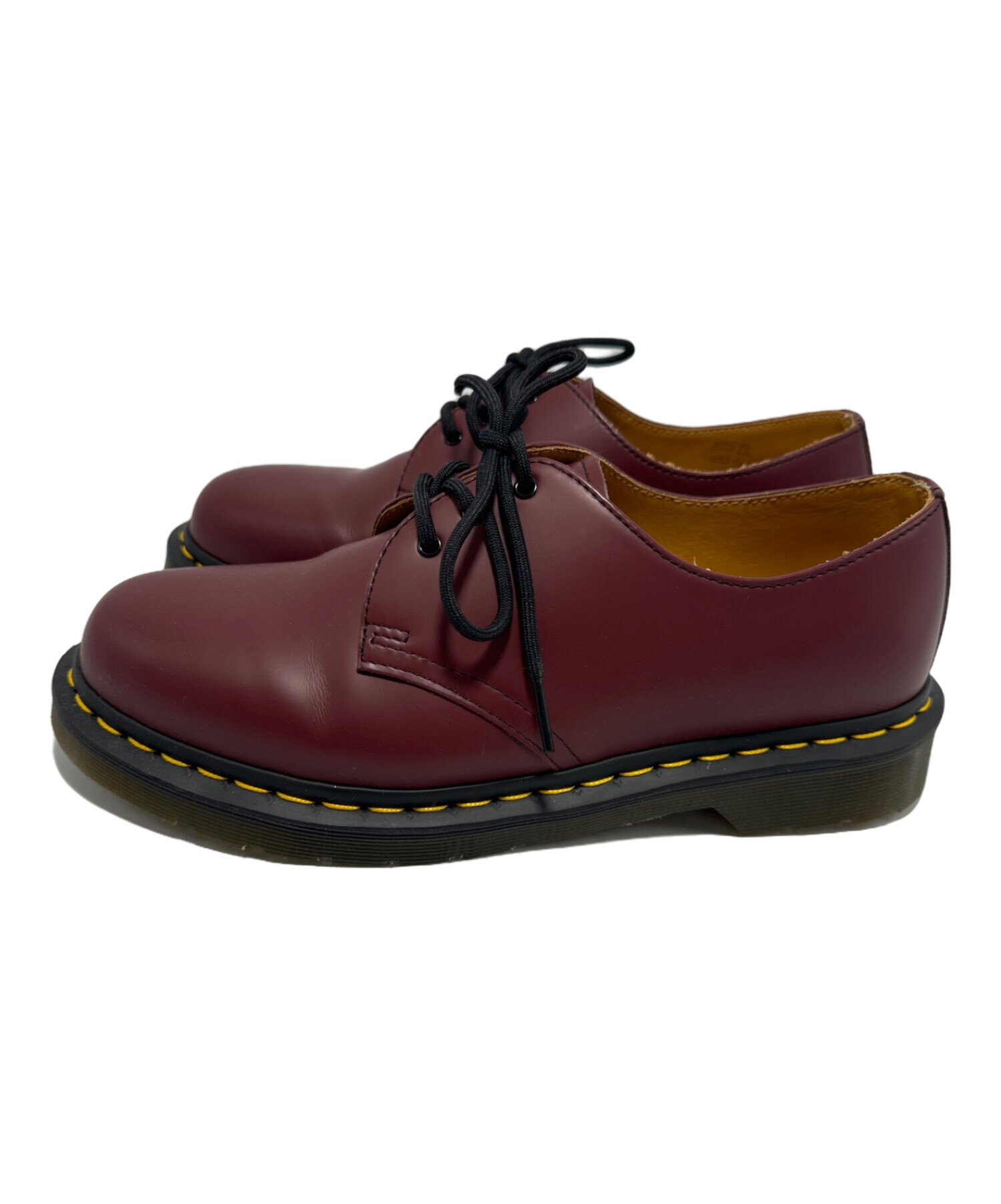 中古・古着通販】Dr.Martens (ドクターマーチン) 3ホールブーツ ワイン 