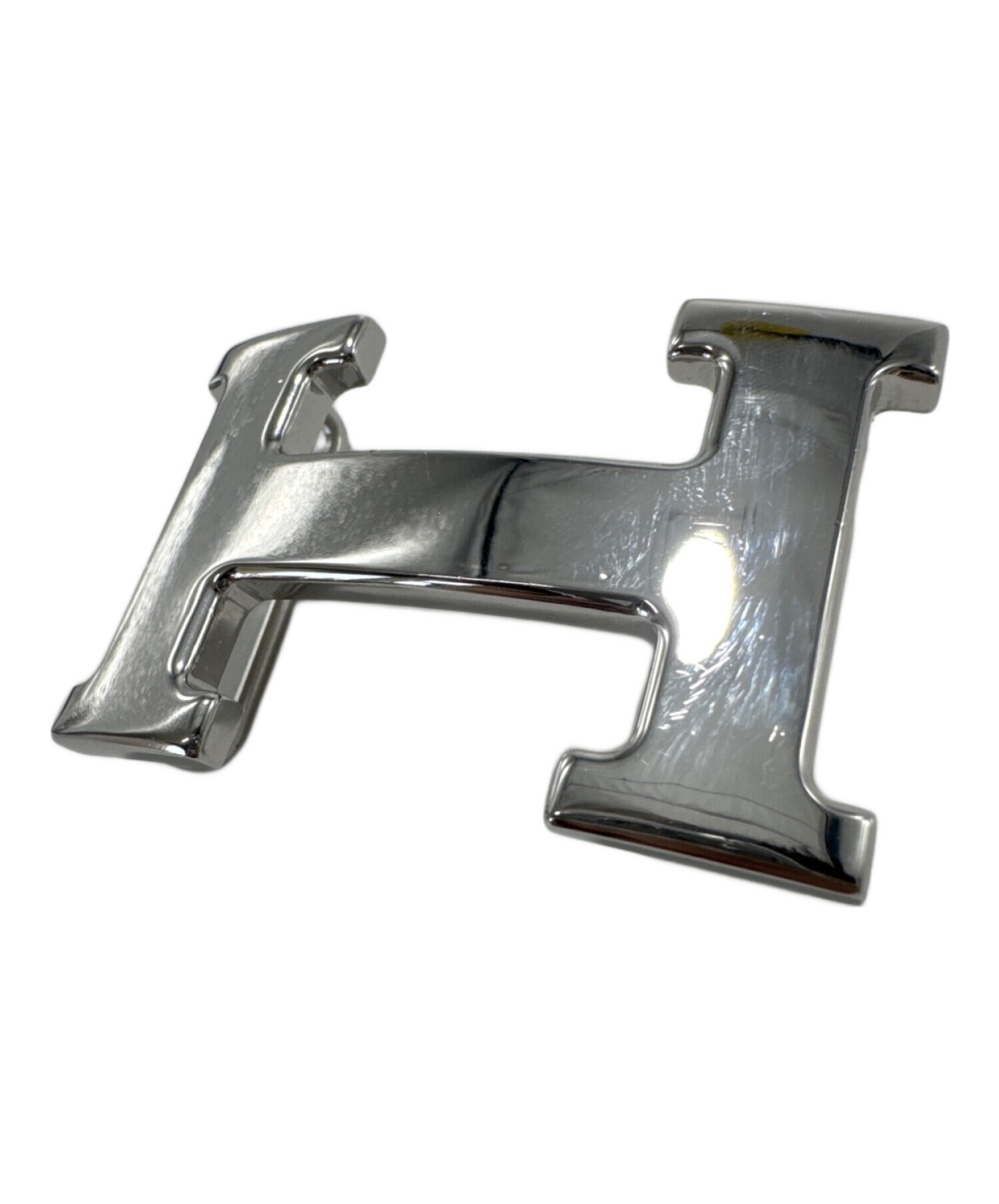 中古・古着通販】HERMES (エルメス) Hバックル シルバー｜ブランド