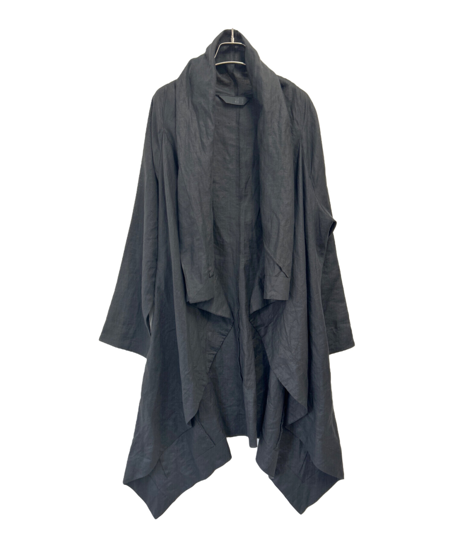 中古・古着通販】MOYURU (モユル) コート ブラック サイズ:40 未使用品